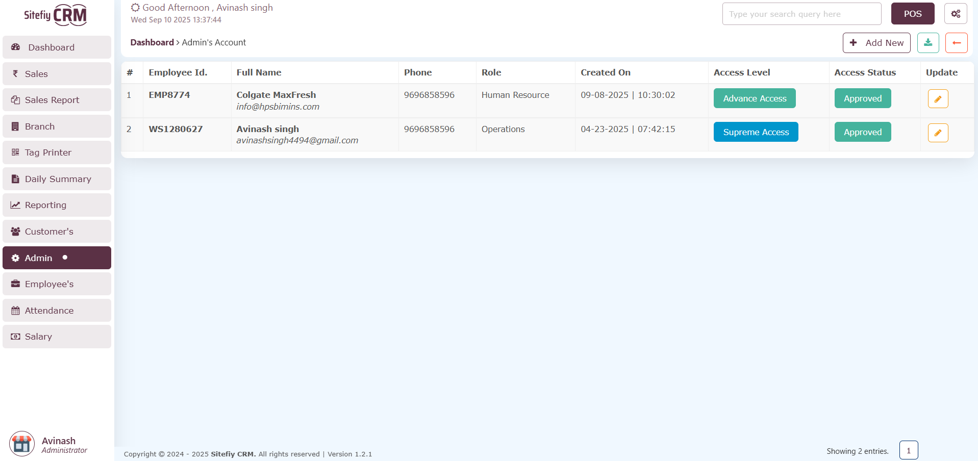 Portfolio Websites