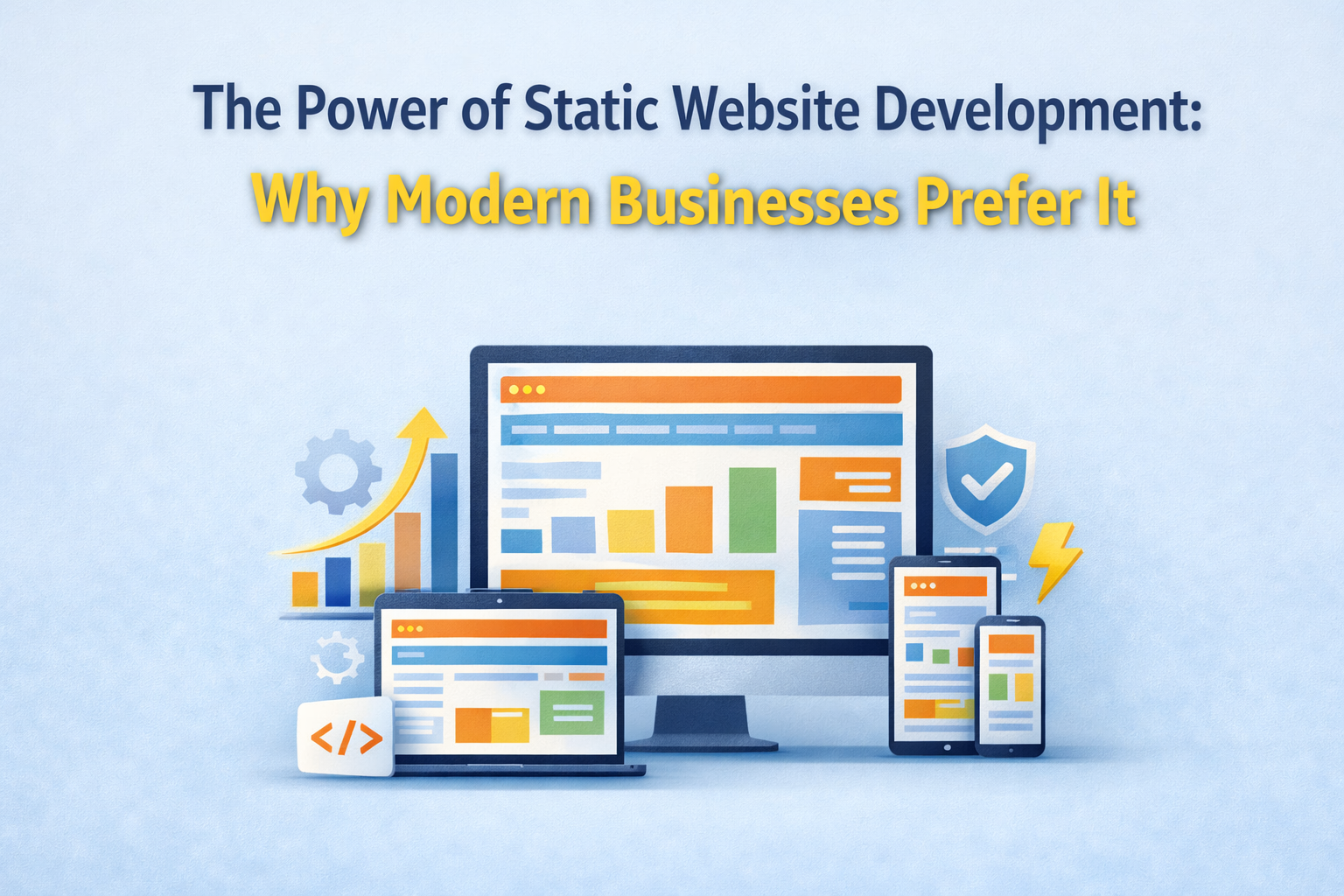 The Power of Static Website Development: Why Modern Businesses Prefer It